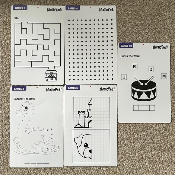 Magic Pad, Kids Tablet, Educational Toy, On the Go Activity, Fun Kids Activity - Picture 8 of 11